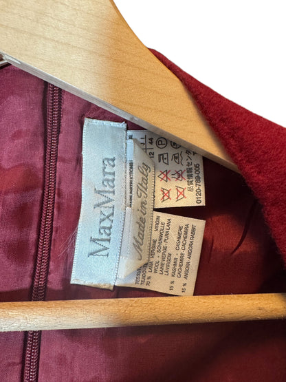 Max Mara Tailleur Completo Giacca e Abito Rosso