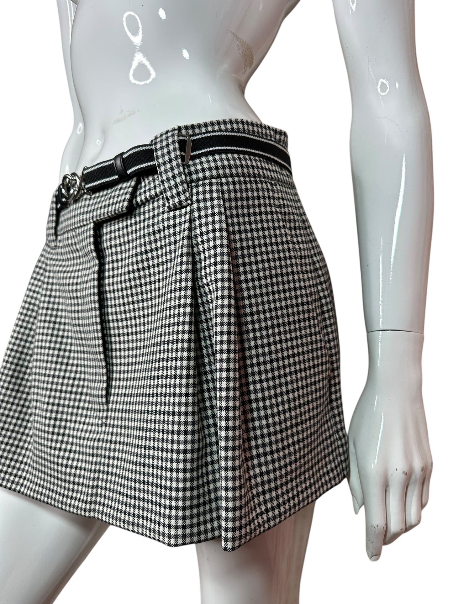 Miu Miu mini gonna in lana (S)