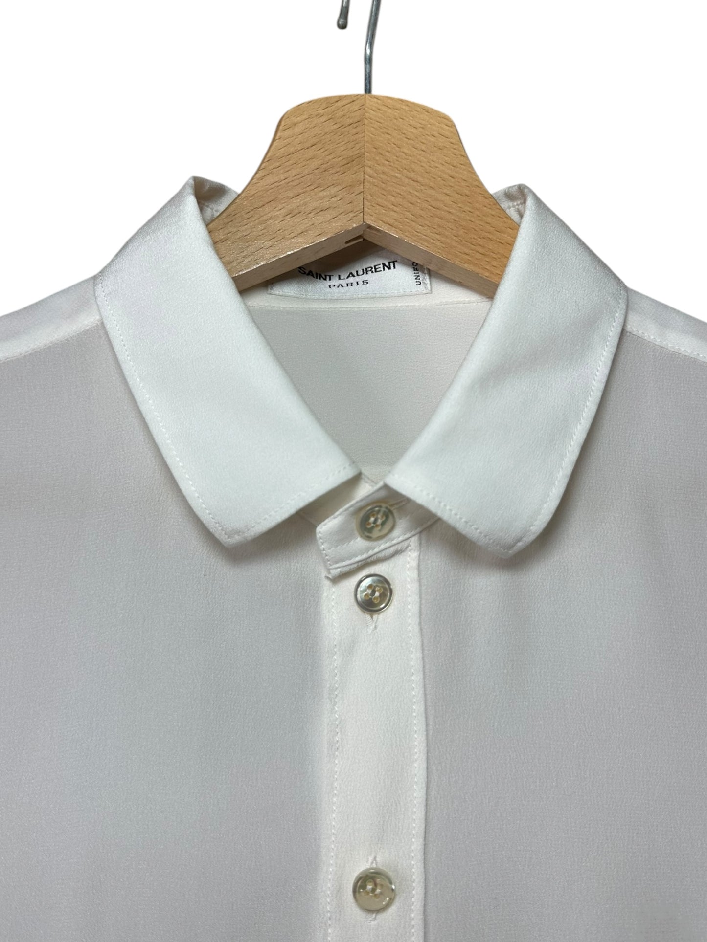 Saint Laurent camicia in seta (S)