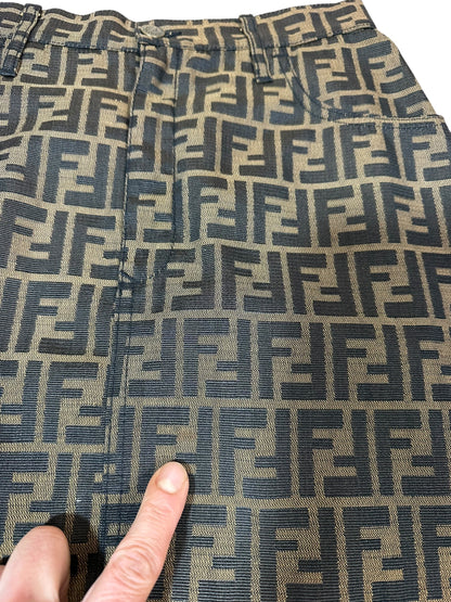 Fendi gonna vintage monogram (M)