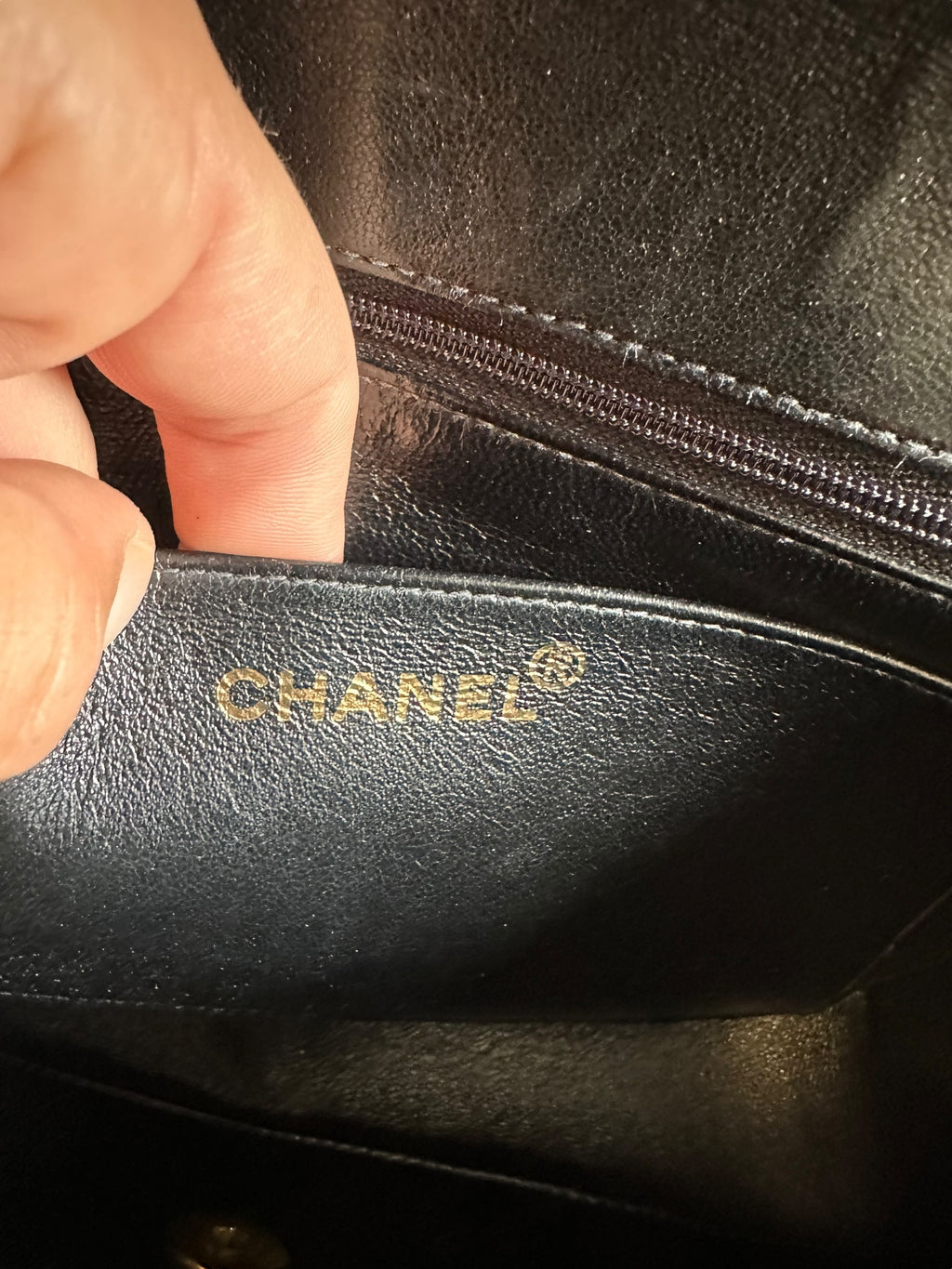 Chanel borsa vintage in pelle — foto 20