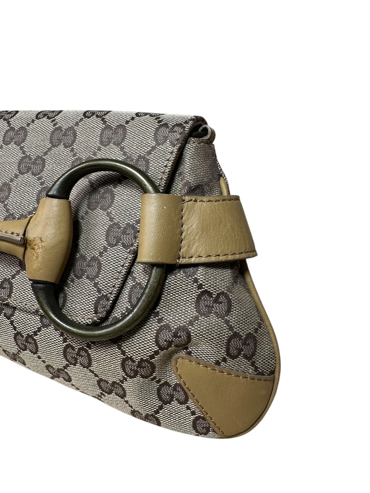 Gucci borsa Horsebit vintage GG