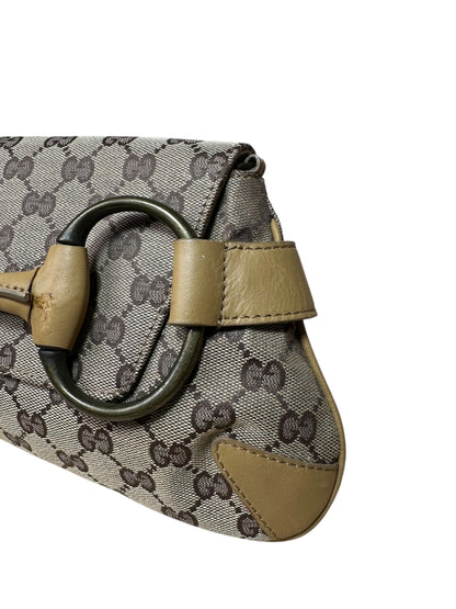 Gucci borsa Horsebit vintage GG