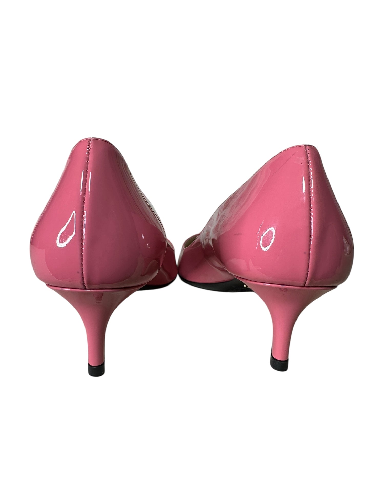 Prada decolletè in vernice rosa
