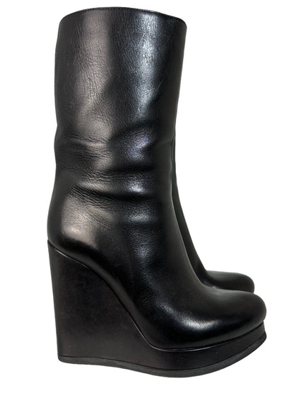 Jil Sander stivali in pelle (36,5)