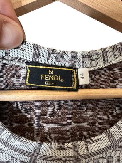 Fendi mini abito vintage FF (M)