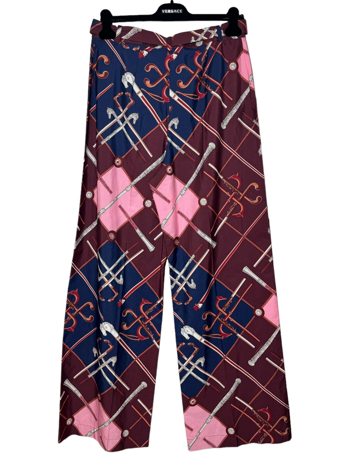Hermès pantaloni a gamba larga in cotone — foto 7