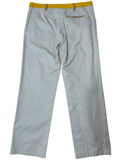 Miu Miu pantaloni Capri in cotone — foto 7