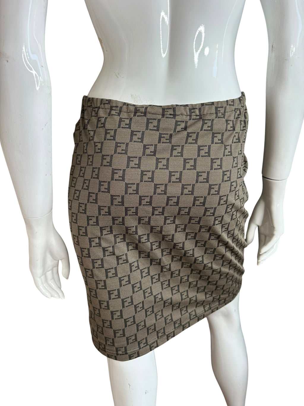 Fendi gonna vintage FF (M)