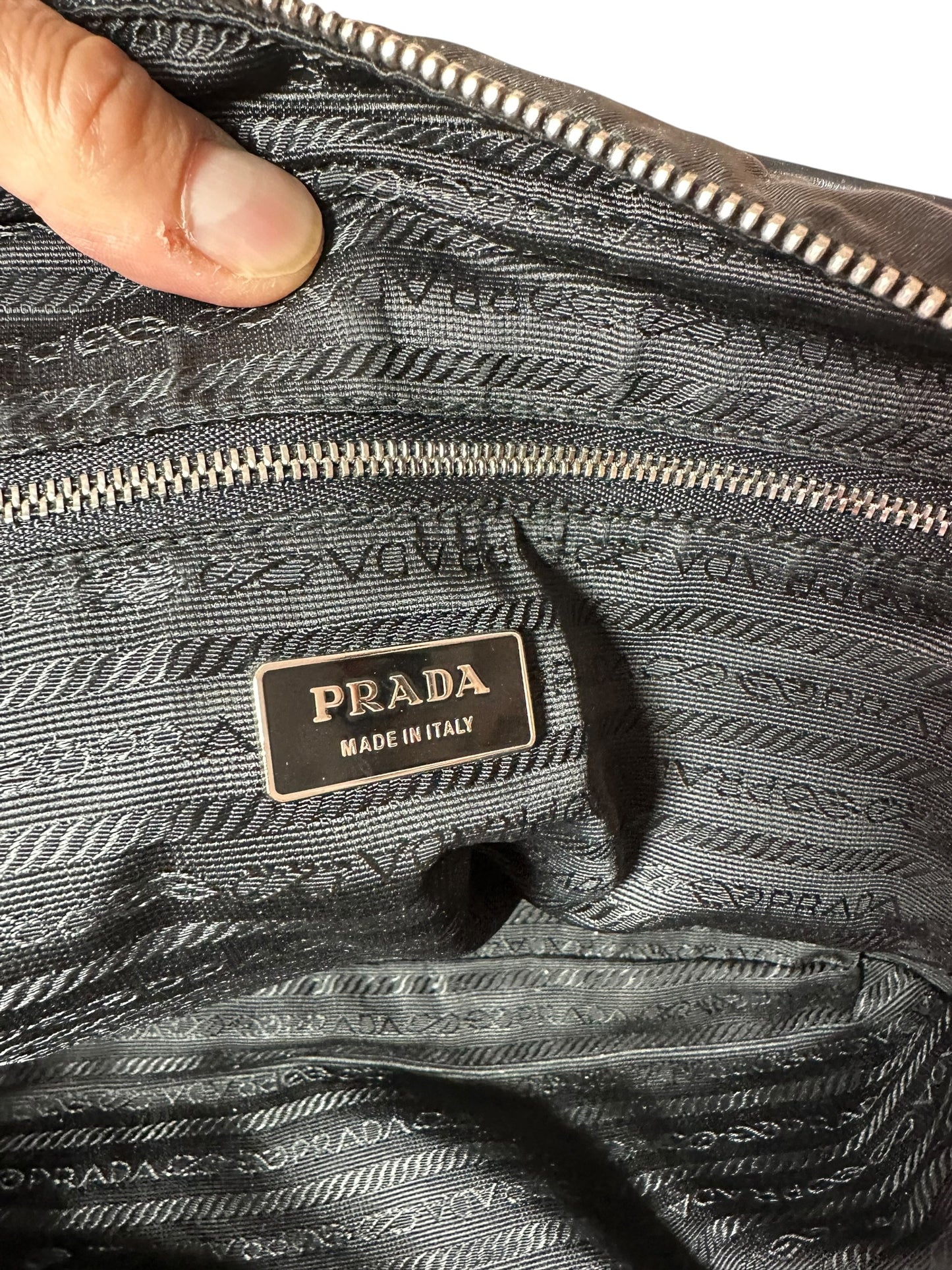 Prada borsa in nylon e pelle — foto 16