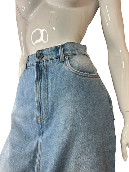 Jean Paul Gaultier pantagonna in denim (M)