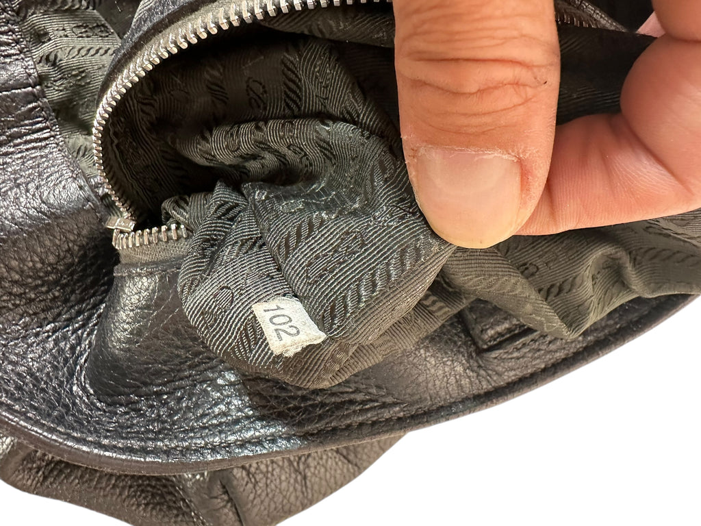Prada borsa tote in pelle — foto 17