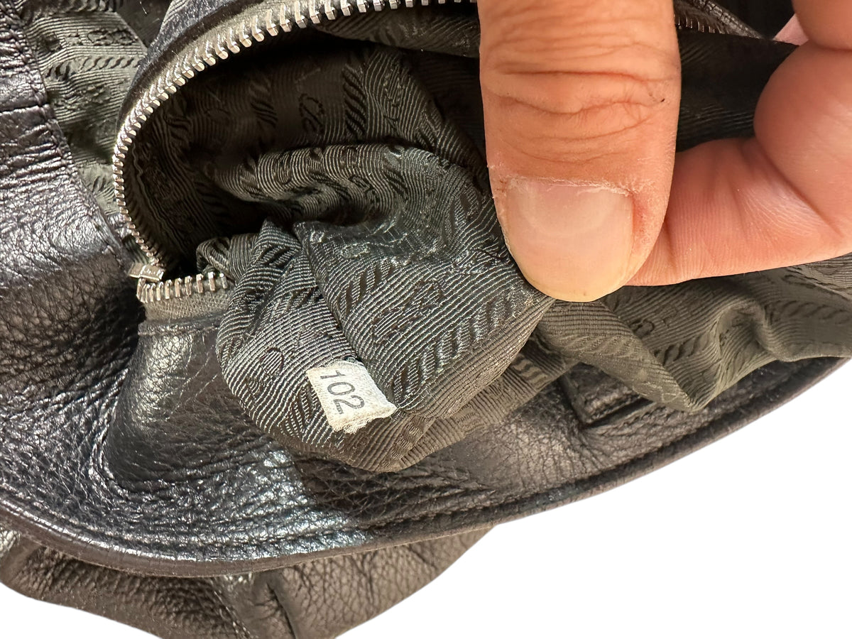 Prada borsa tote in pelle — foto 17