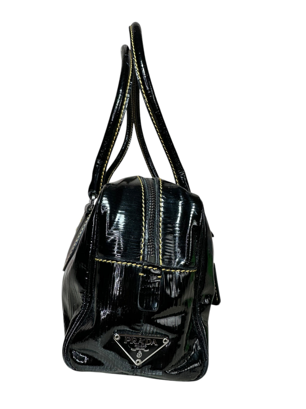 Prada borsa vintage in vernice — foto 7