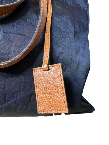 Gucci borsa shopper in nylon — foto 4