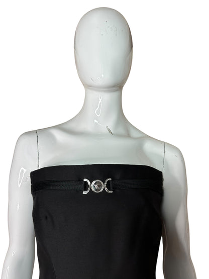 Versace top a bustier (M)