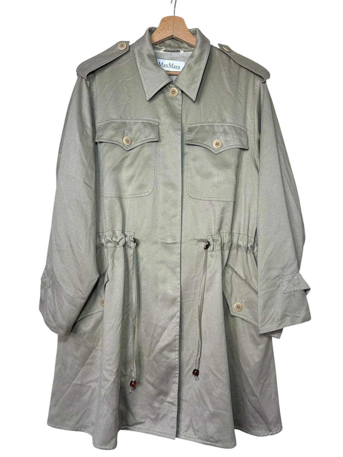 Max Mara giacca sahariana vintage (S)