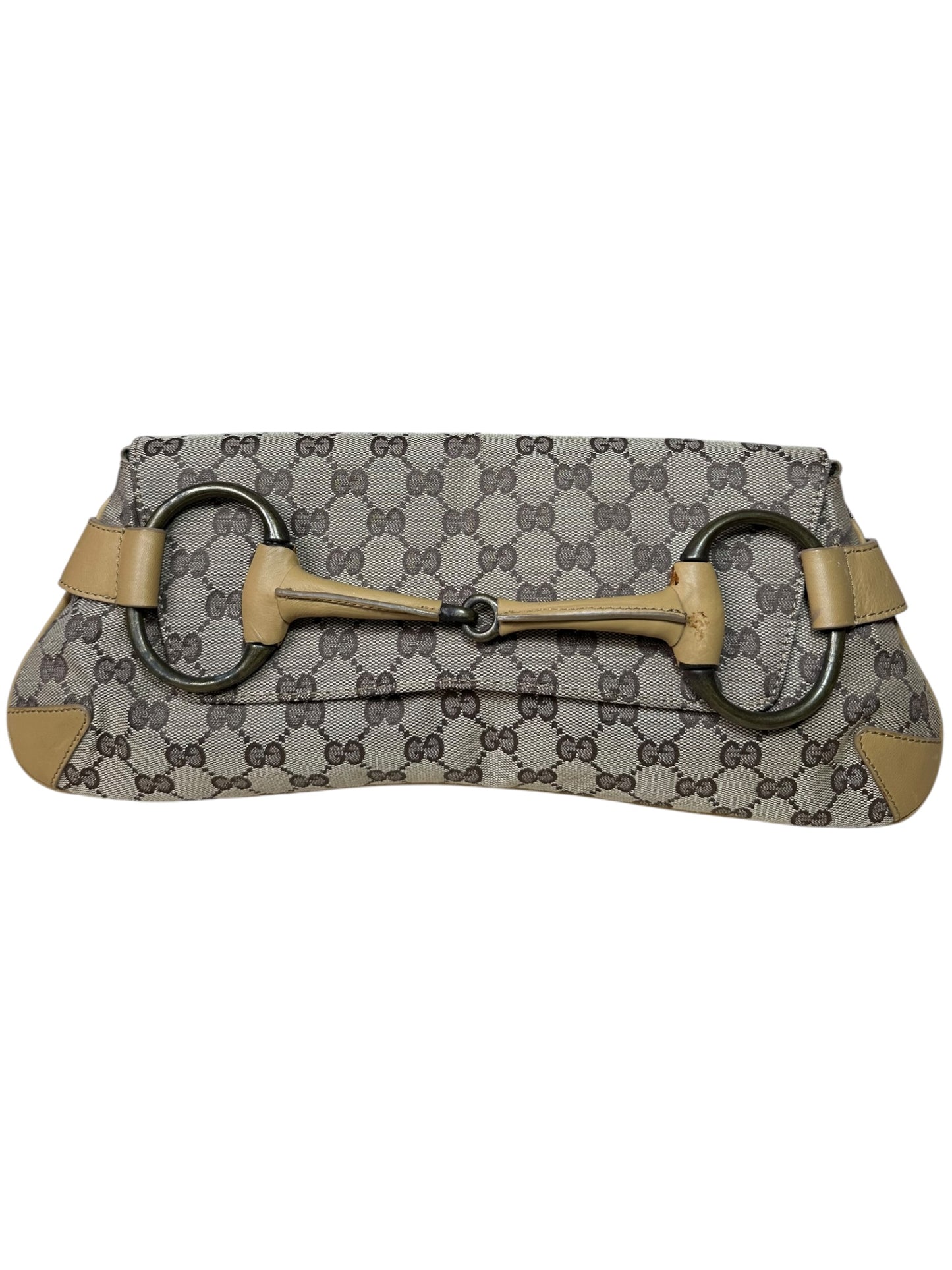 Gucci borsa Horsebit vintage GG