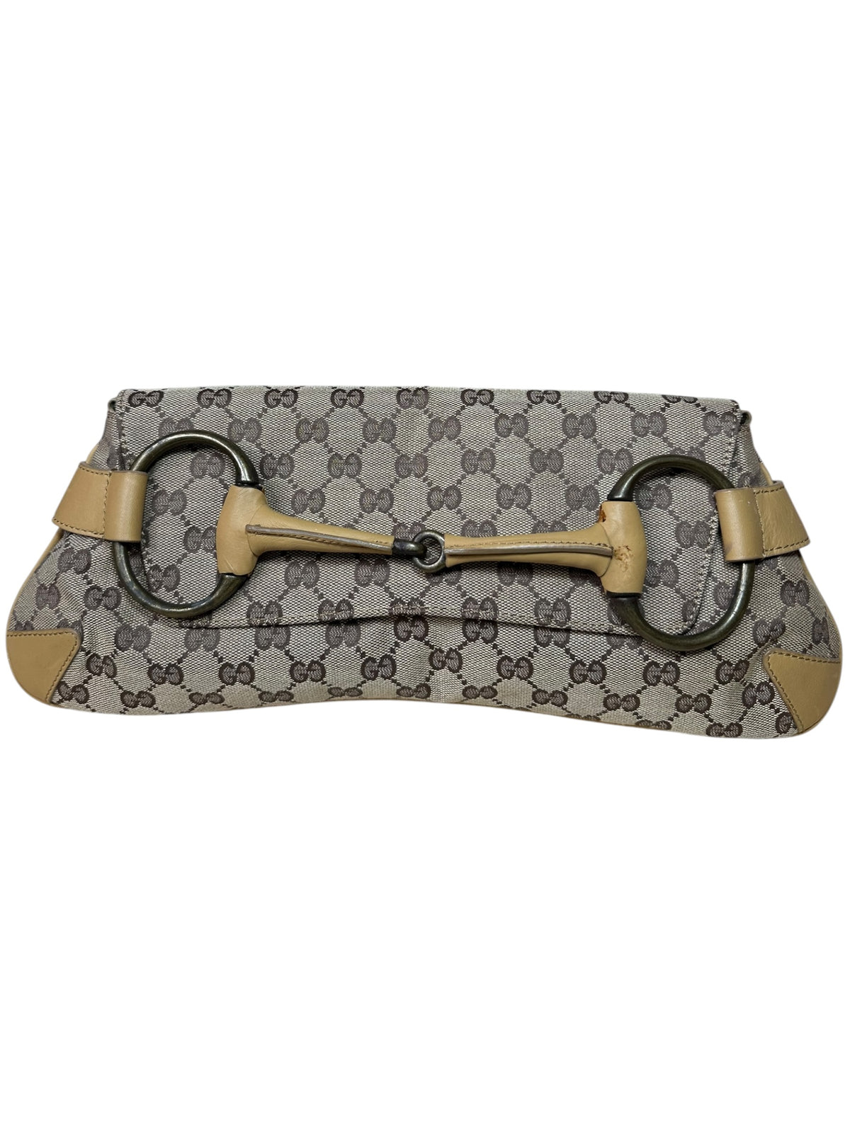 Gucci borsa Horsebit vintage GG