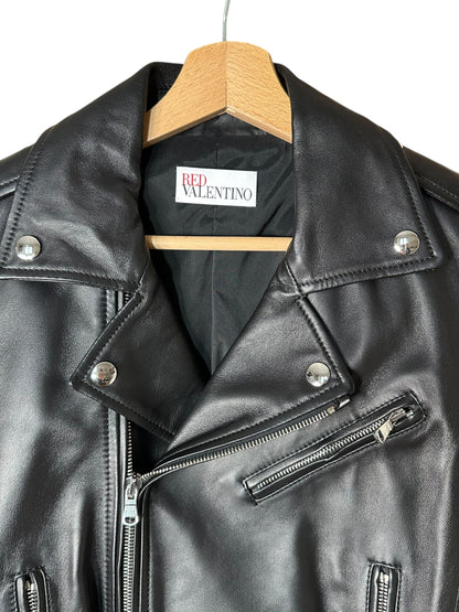 Red Valentino chiodo in pelle — foto 6