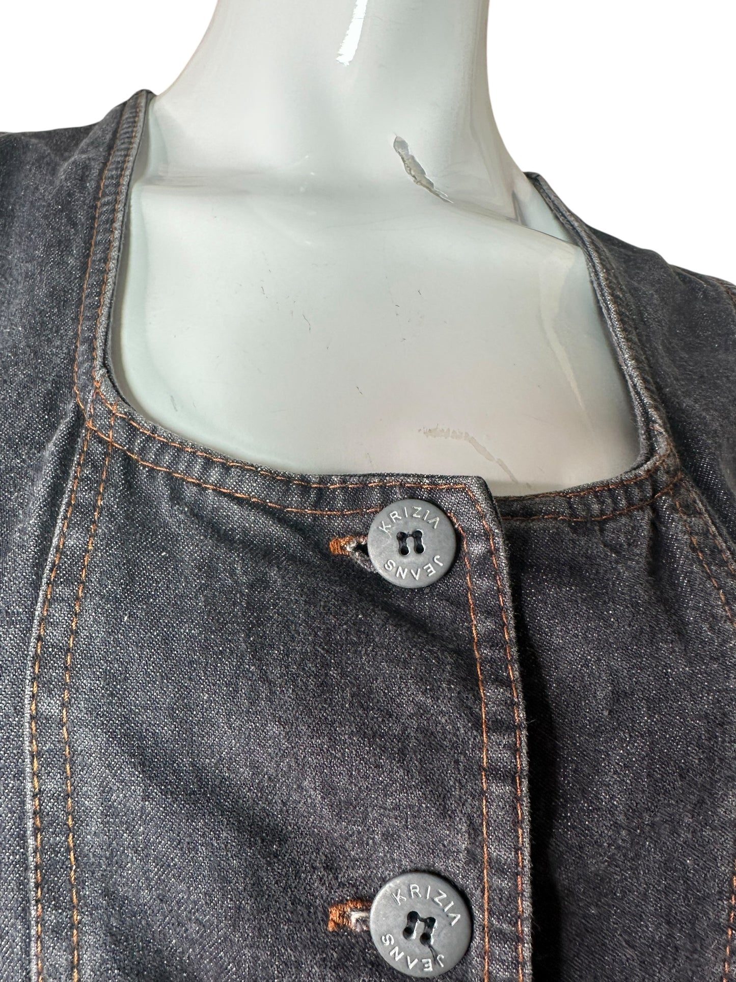 Krizia jeans jumpsuit a shorts (S)