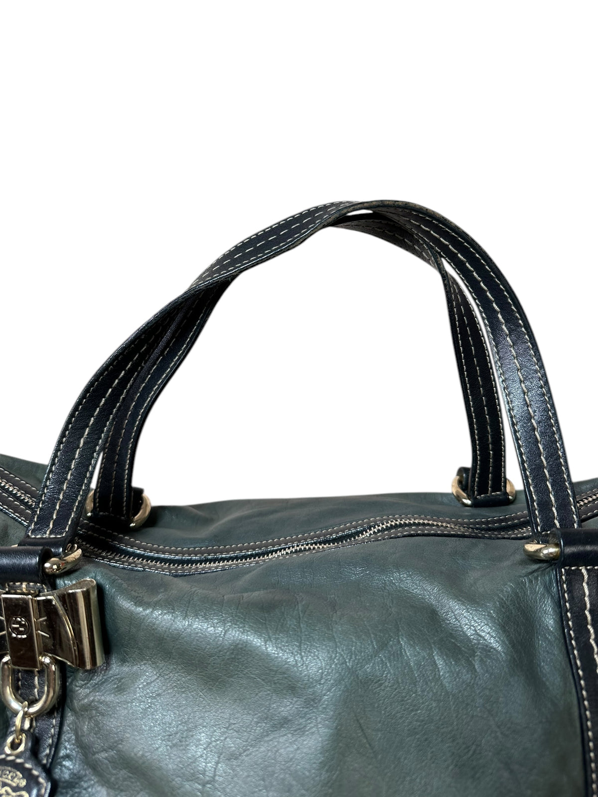 Gucci borsa vintage in pelle — foto 6