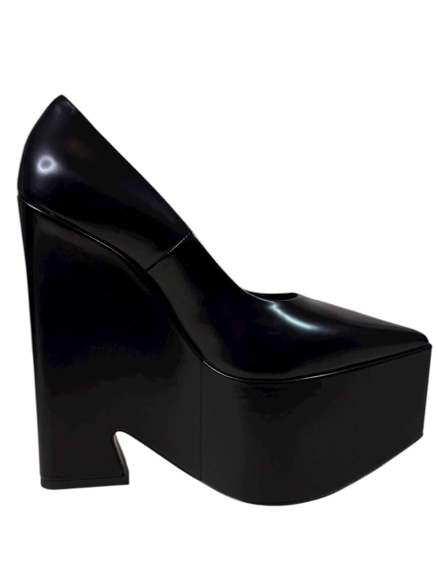 Versace Décolleté Platform in Vernice Nera – Made in Italy – Taglia 40