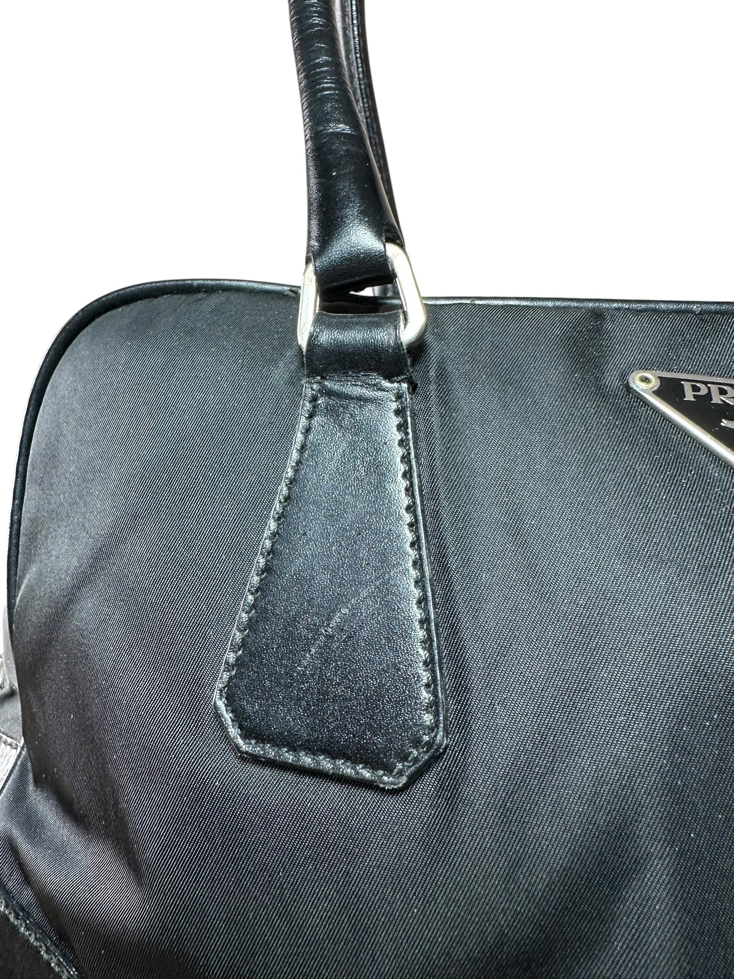 Prada borsa in nylon e pelle — foto 5