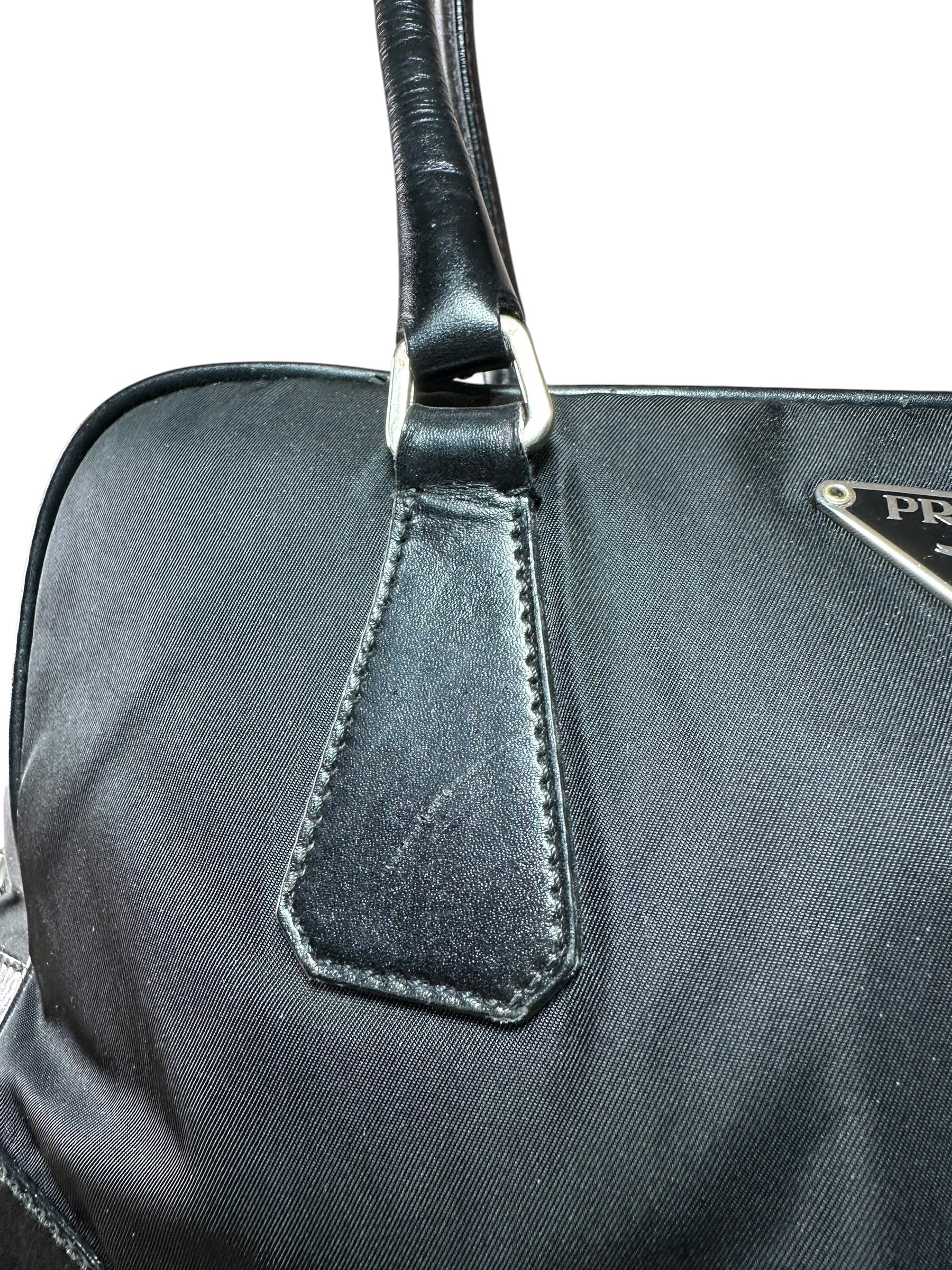 Prada borsa in nylon e pelle — foto 5