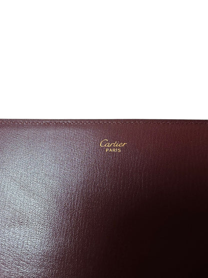 Cartier pochette vintage in pelle