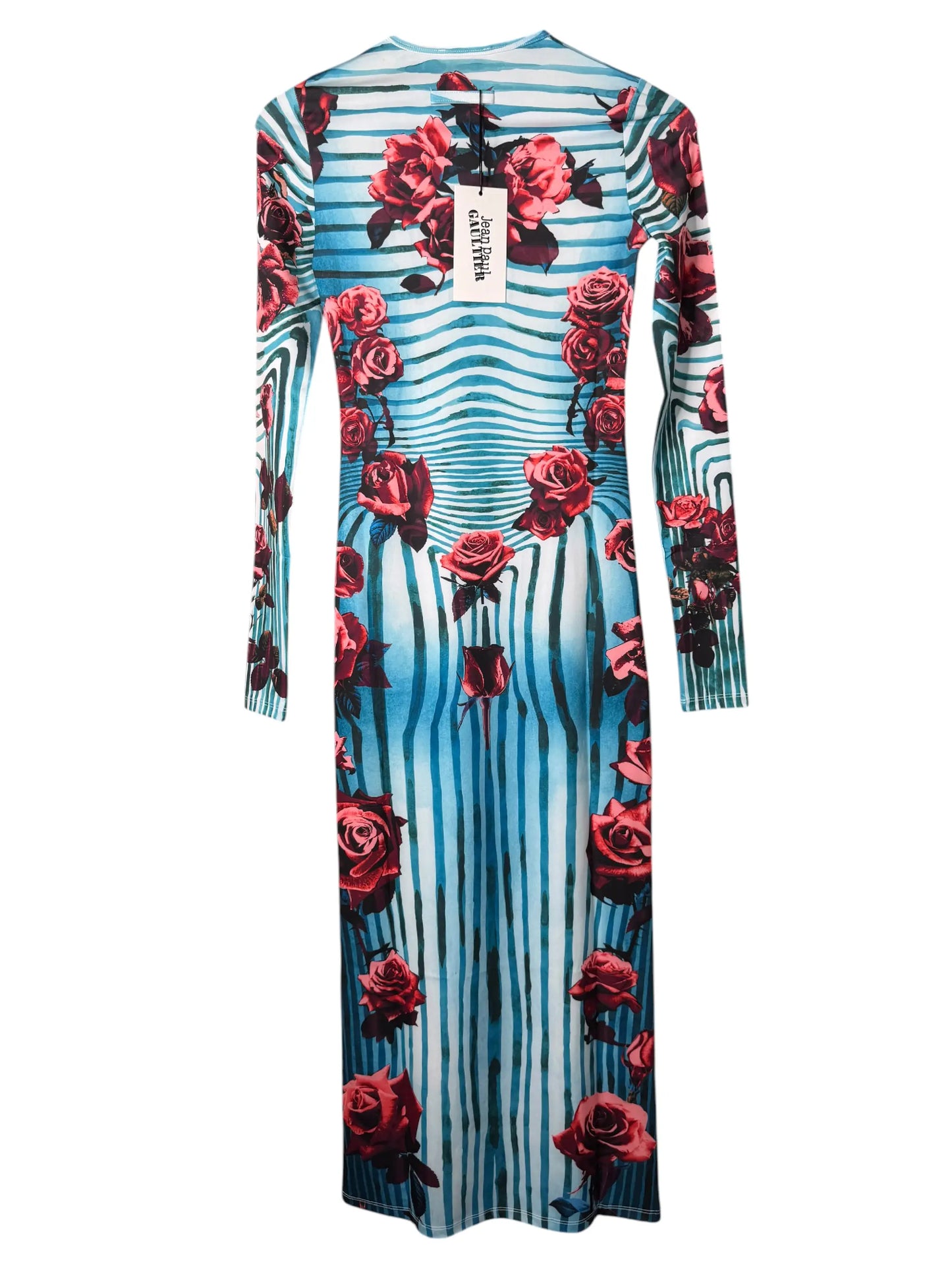 Jean Paul Gaultier Trés Gaultier #1 Abito Rose Mesh XXS