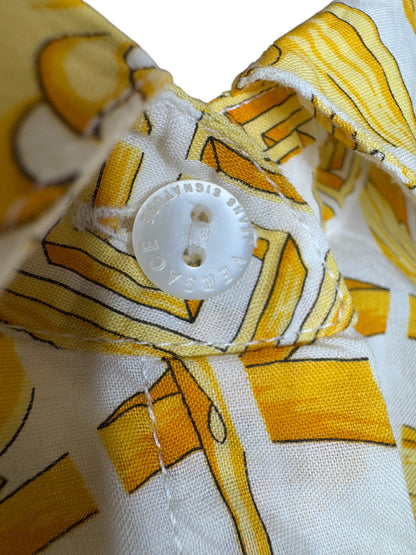 Camicia smanicata vintage Versace Jeans Signature – Barocco - Taglia S
