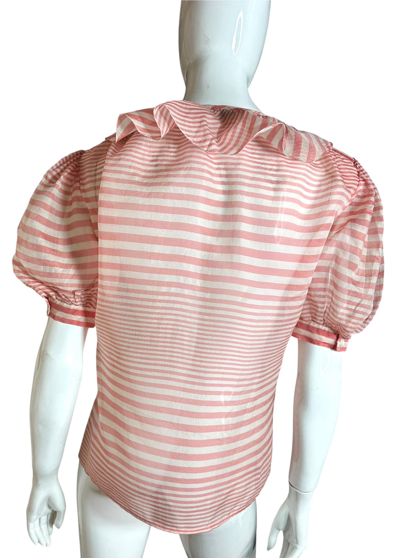 Valentino top vintage a righe — foto 9