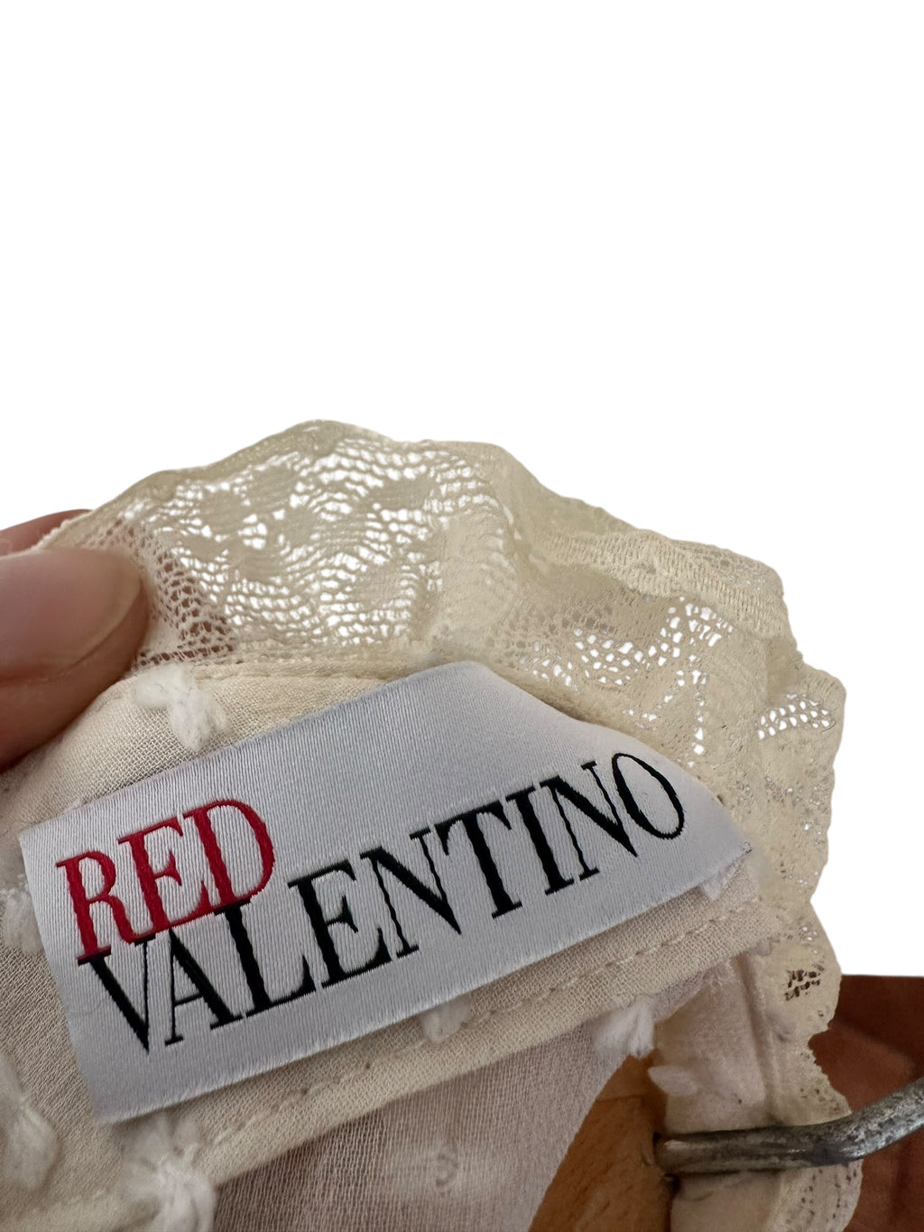 Red Valentino camicia in pizzo — foto 13