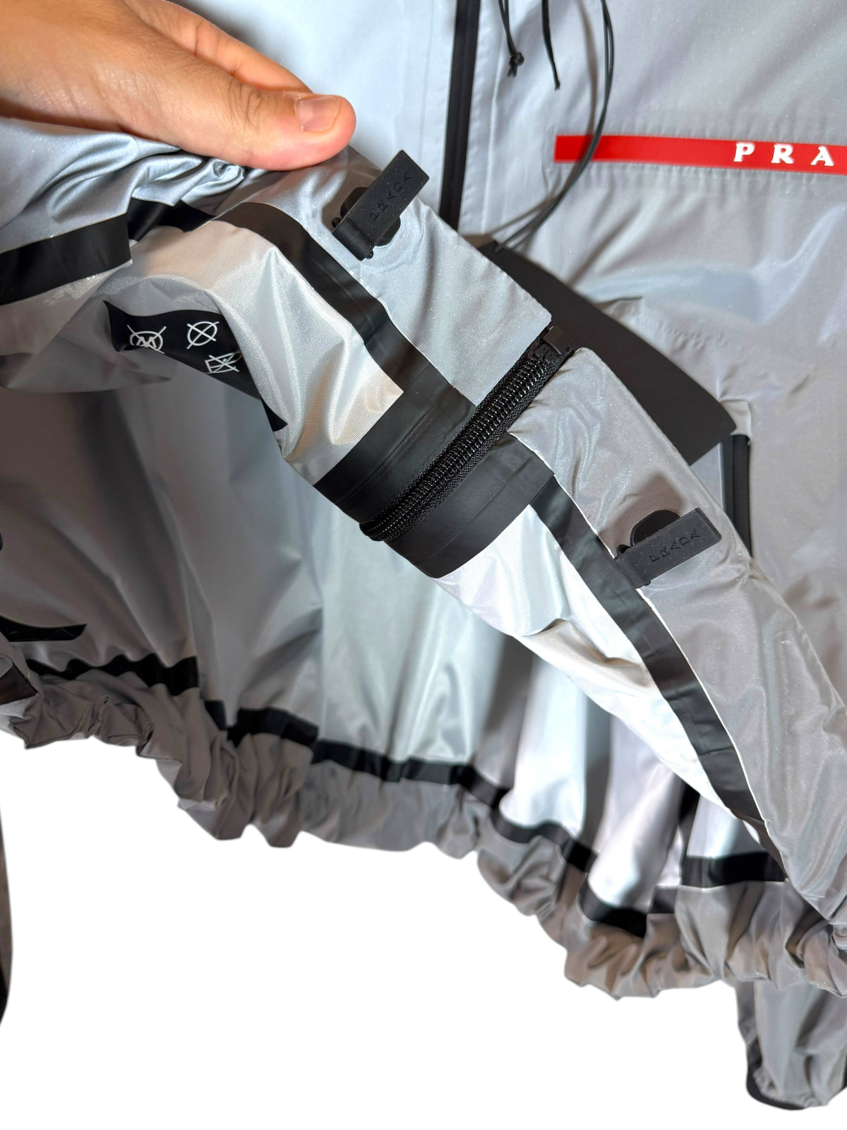 Giacca Prada Linea Rossa LR-LX066 Riflettente Uomo Taglia L — foto 7