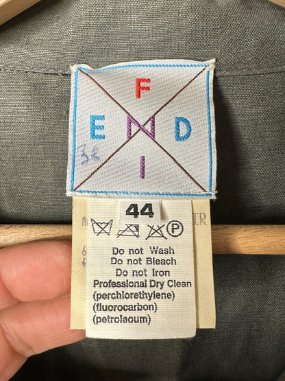 Fendi camicia vintage in lino — foto 8