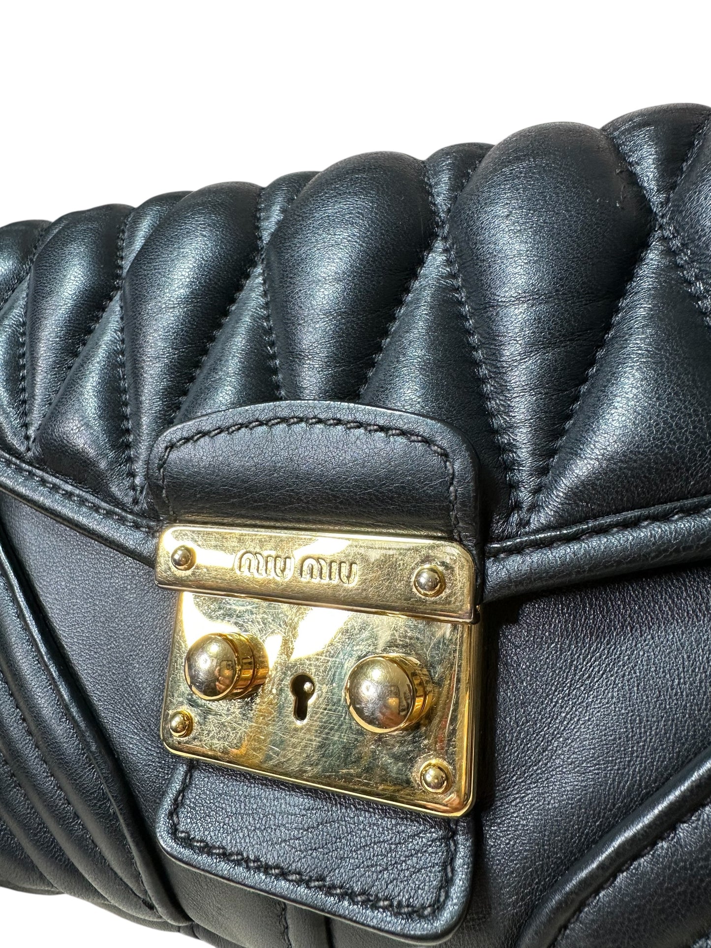 Miu Miu borsa in pelle — foto 3