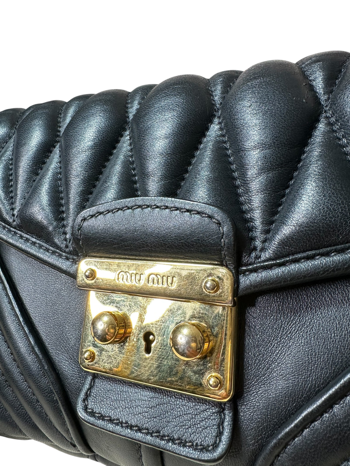 Miu Miu borsa in pelle — foto 3