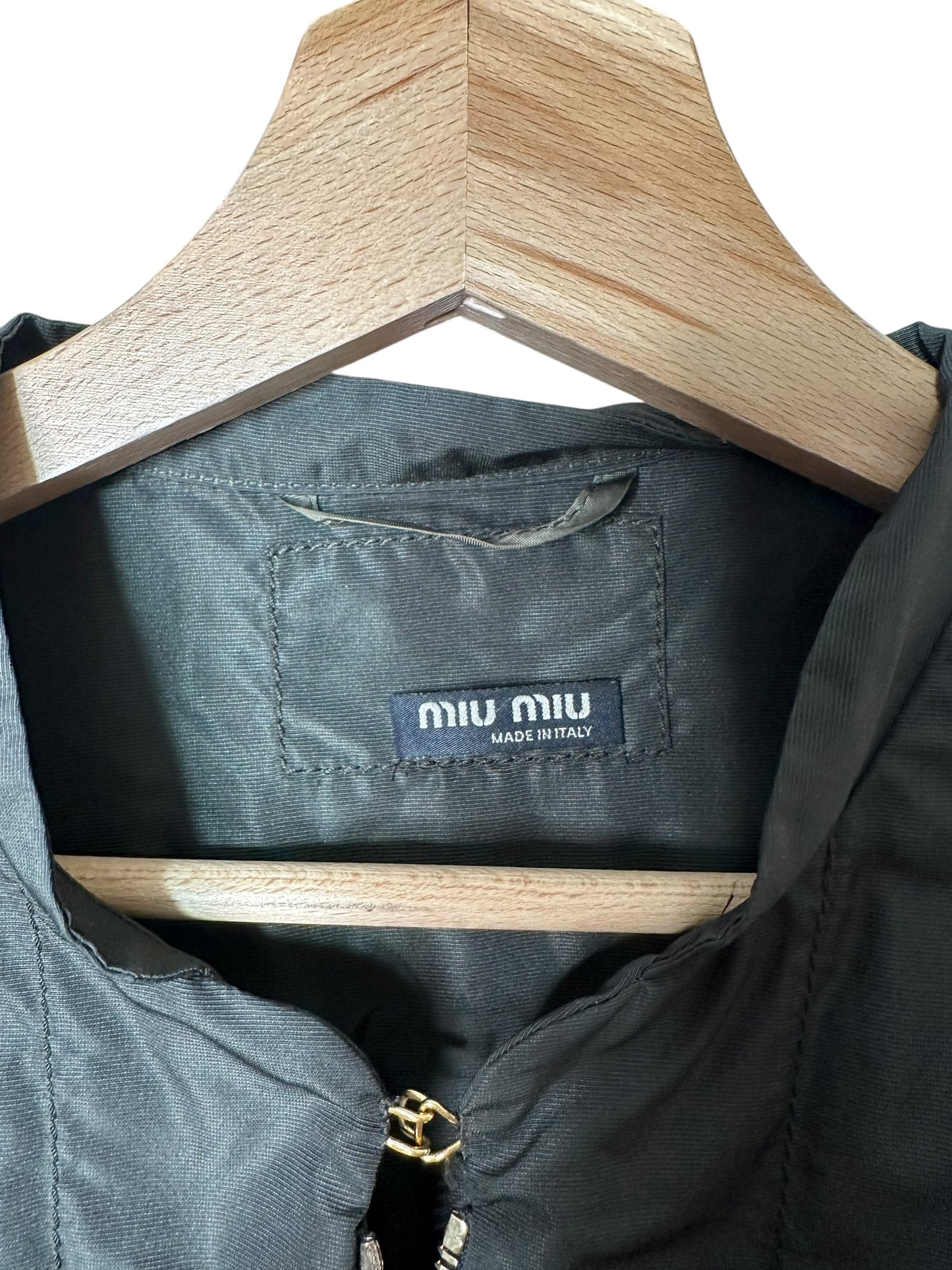 Miu Miu trench in nylon — foto 7