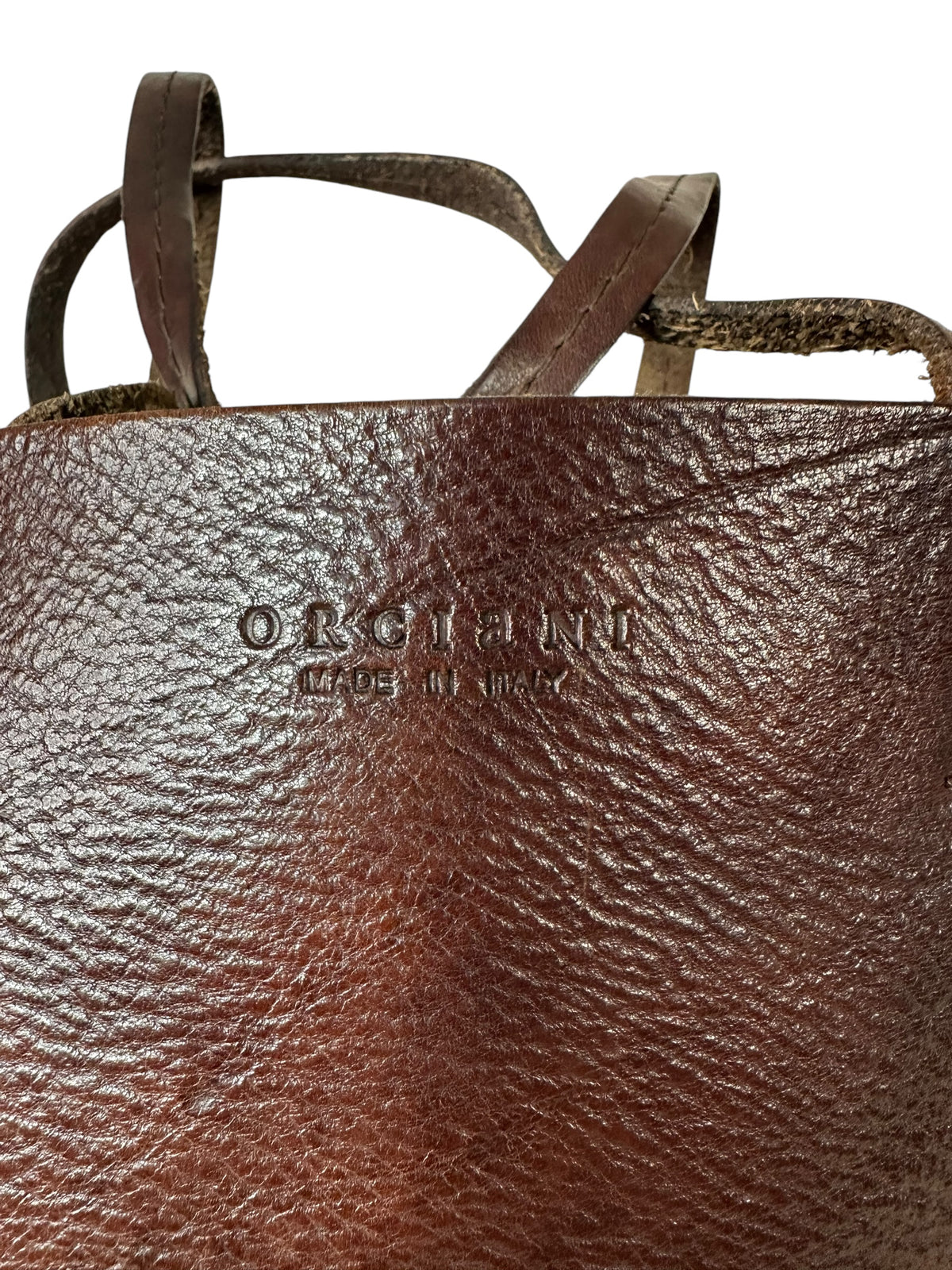 Orciani borsa tote in pelle — foto 2