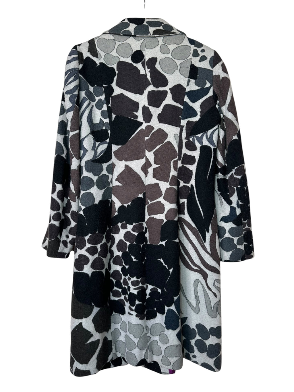 M Missoni cappotto vintage in lana fantasia – Taglia 46