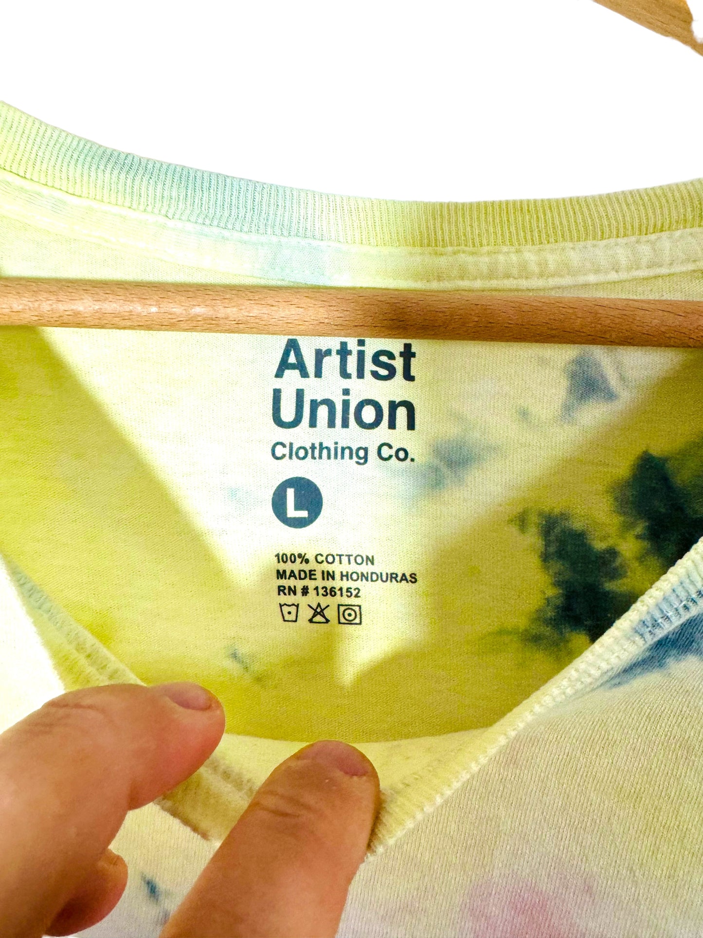 T-shirt vintage tie-dye (L)