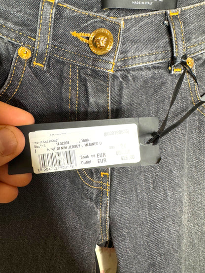 Jeans Leggings VERSACE Donna Tg. 24 Made in Italy - Nuovi