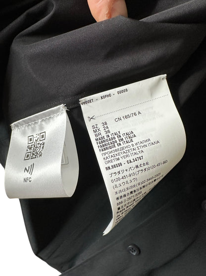 Prada camicia in cotone struttura — foto 12
