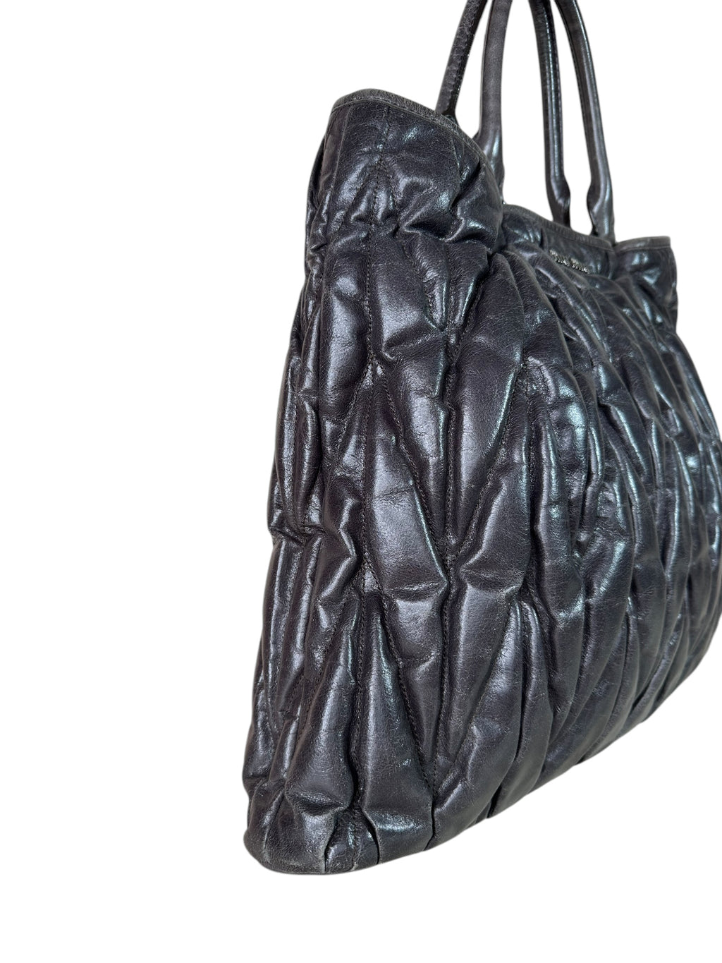 Miu Miu borsa in pelle matelassè — foto 6