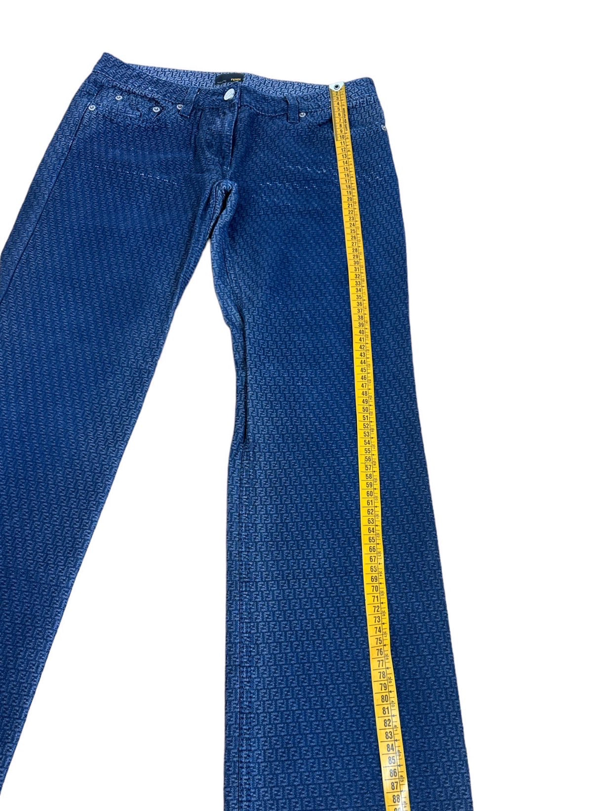 Fendi jeans monogram zucchino — foto 9