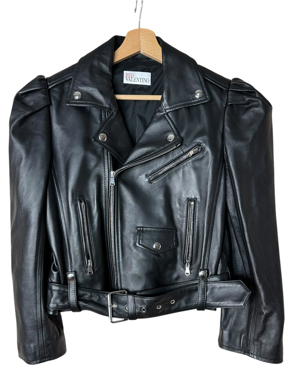 Red Valentino chiodo in pelle — foto 5