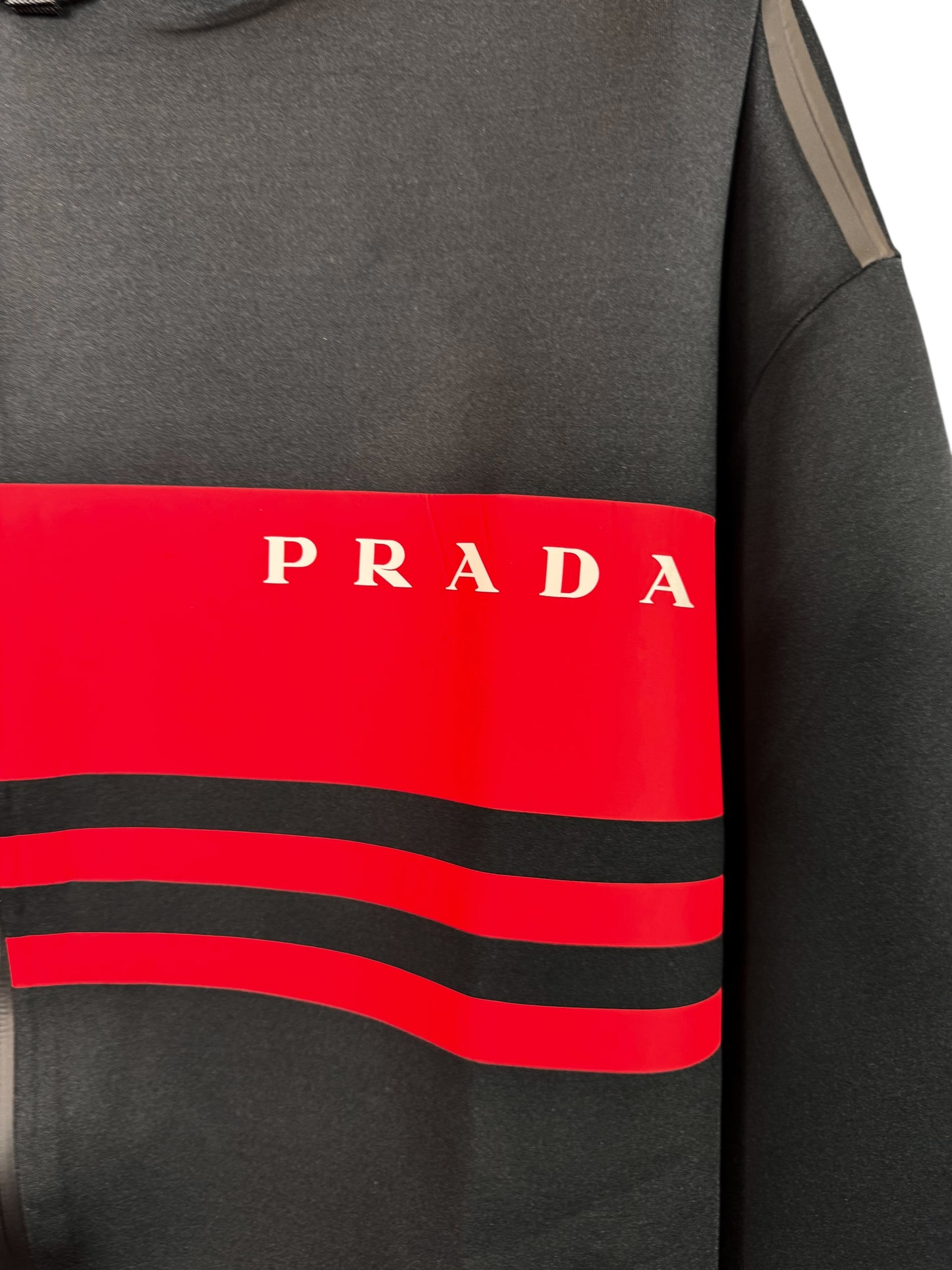 Felpa con zip Prada – tg XXL
