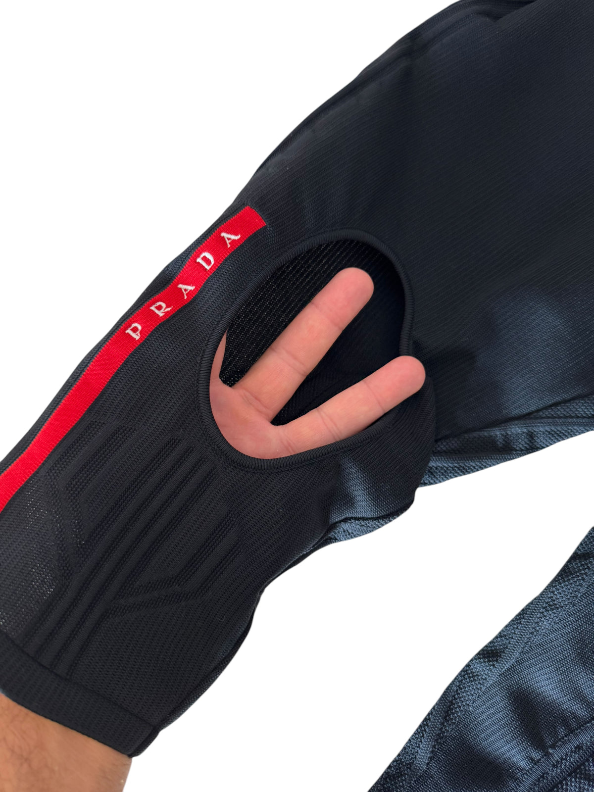 Pantaloni Tecnici Prada Linea Rossa Nylon Tec Light F Uomo Taglia 48 — foto 3