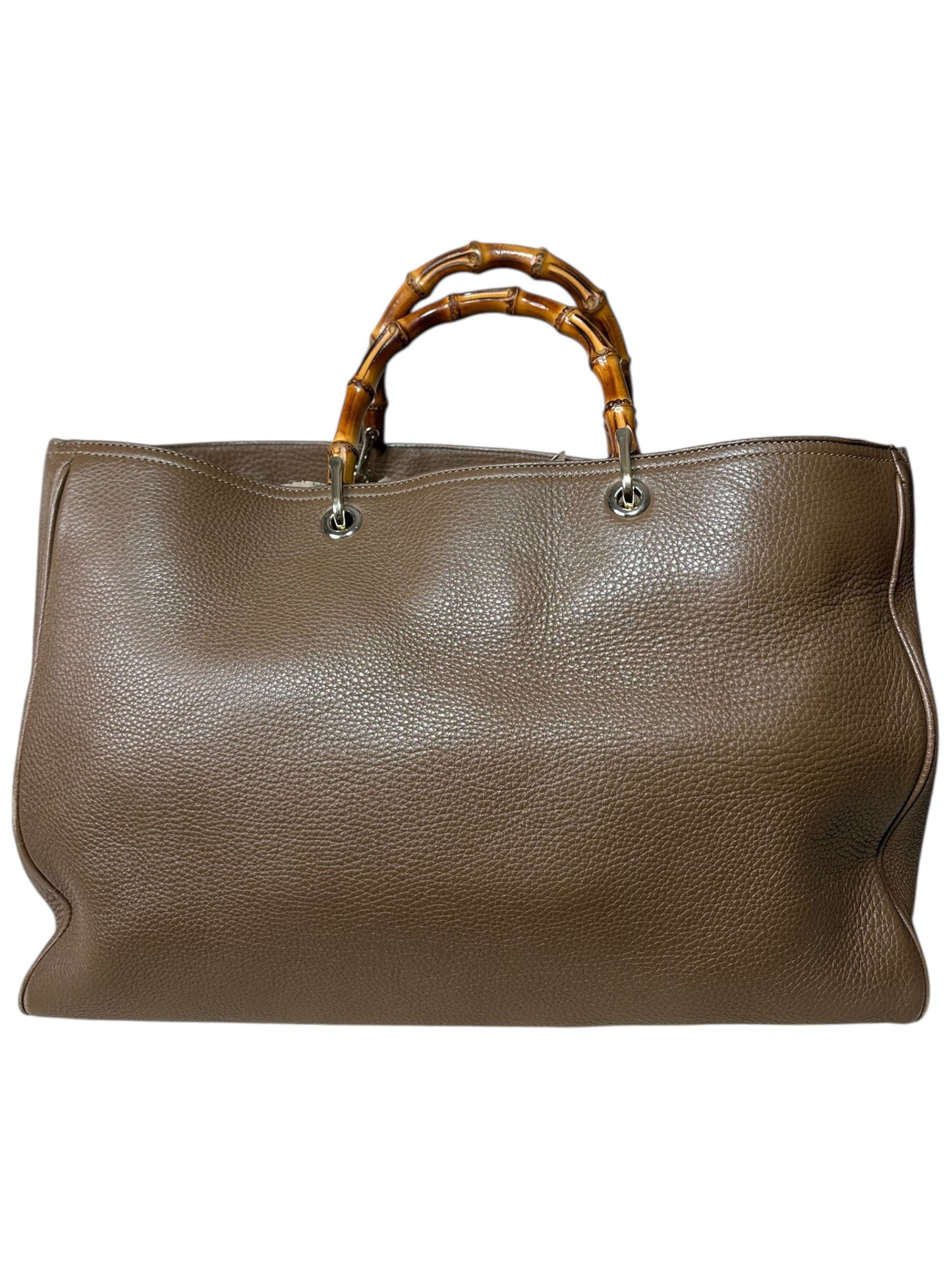 Gucci borsa shopper bamboo